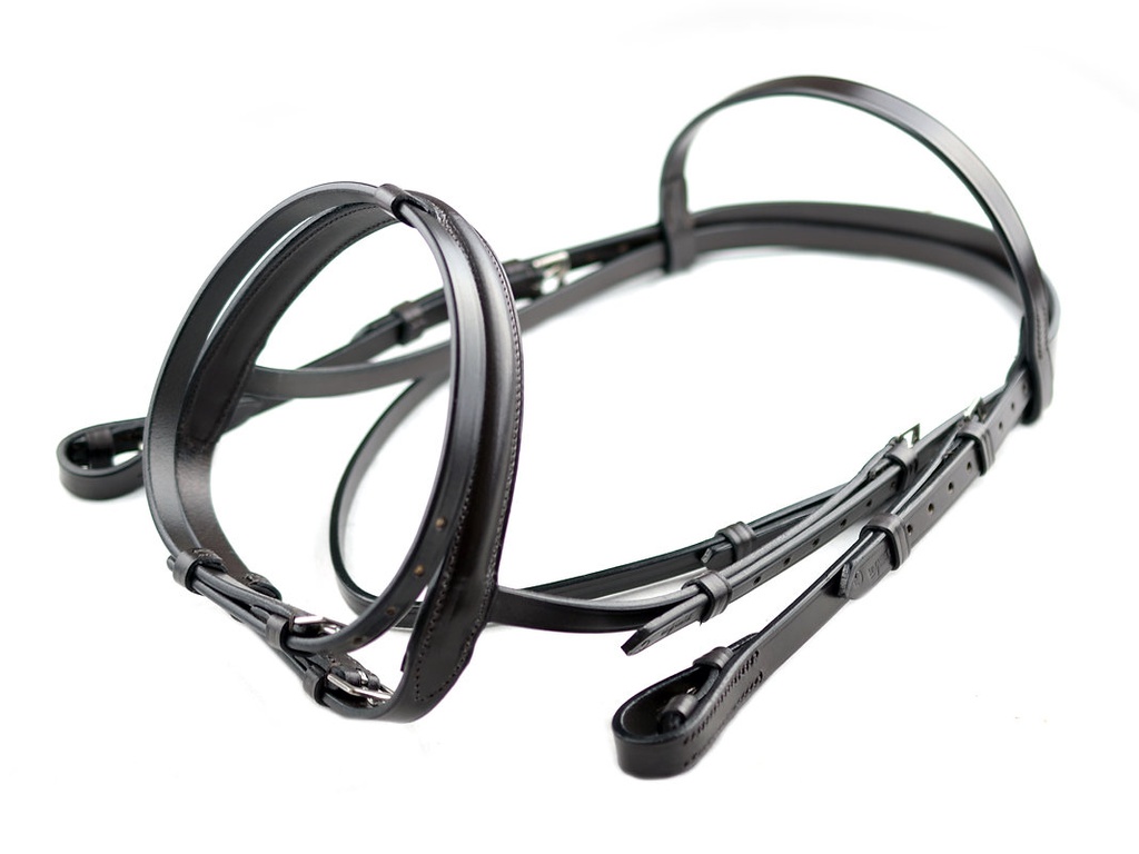 Dever Saddlery Classic Flash Bridle 