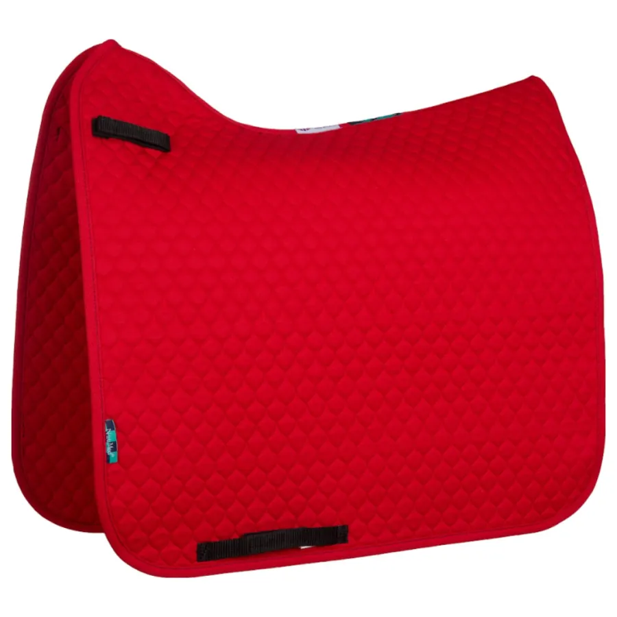 Griffin NuuMed Quilt Dressage Saddlepad Red