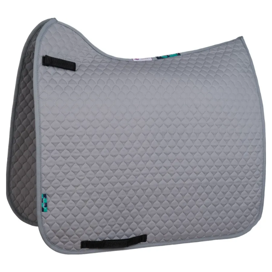 Griffin NuuMed Quilt Dressage Saddlepad Grey