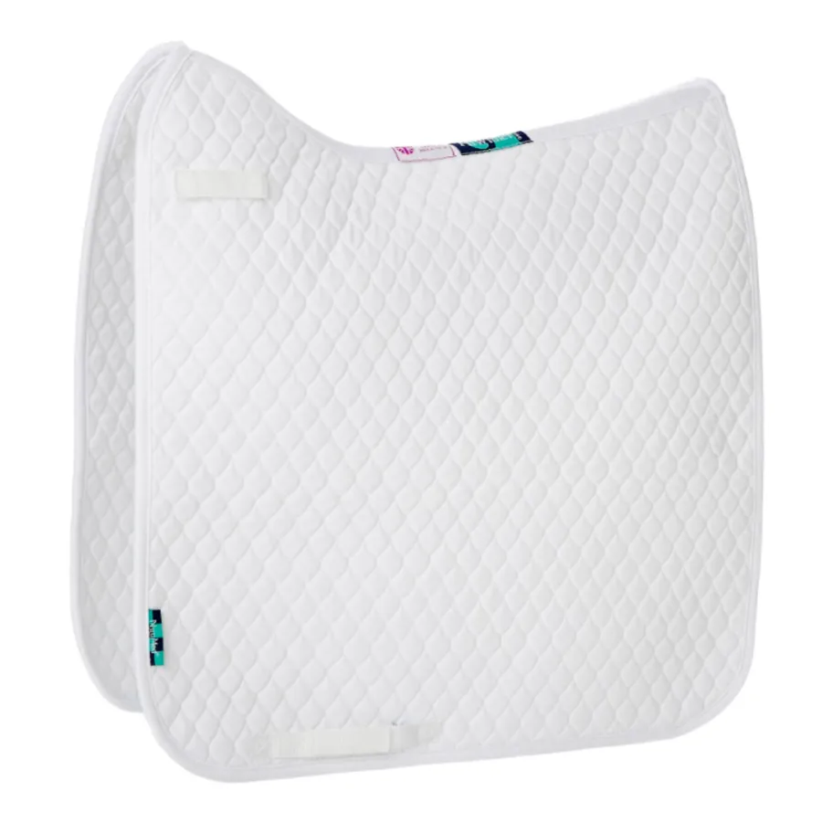 Griffin NuuMed Quilt Dressage Saddlepad White