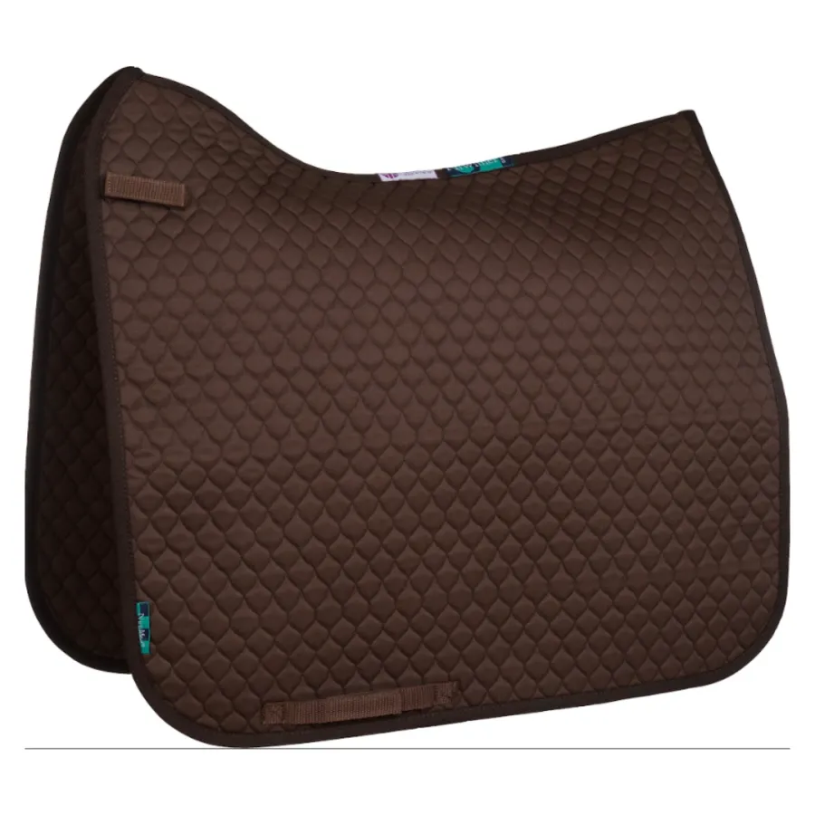 Griffin NuuMed Quilt Dressage Saddlepad Brown