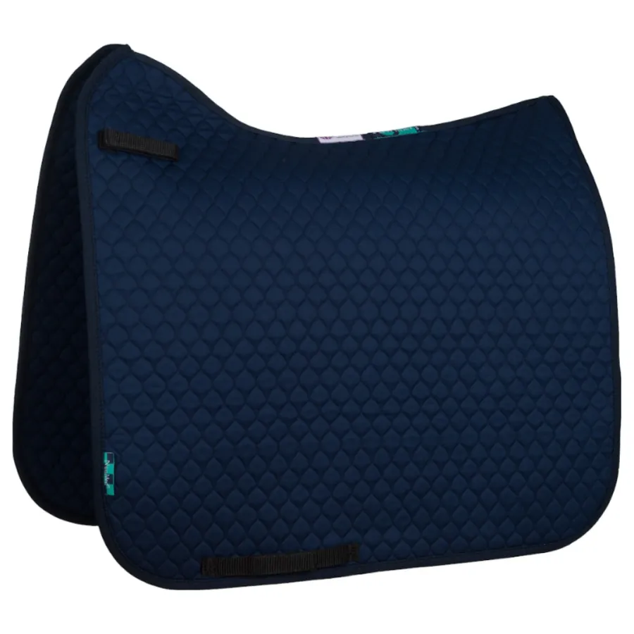 Griffin NuuMed Quilt Dressage Saddlepad Navy Blue