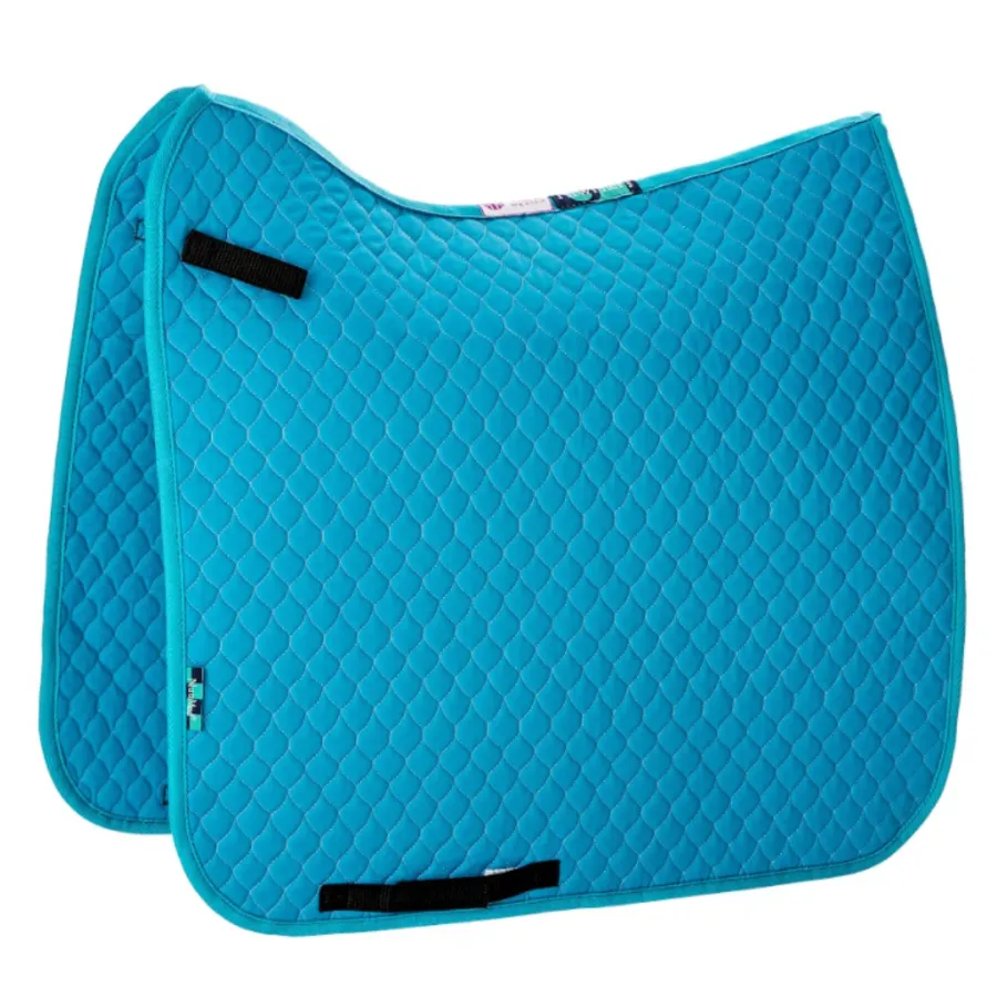 Griffin NuuMed Quilt Dressage Saddlepad Honeybird Blue