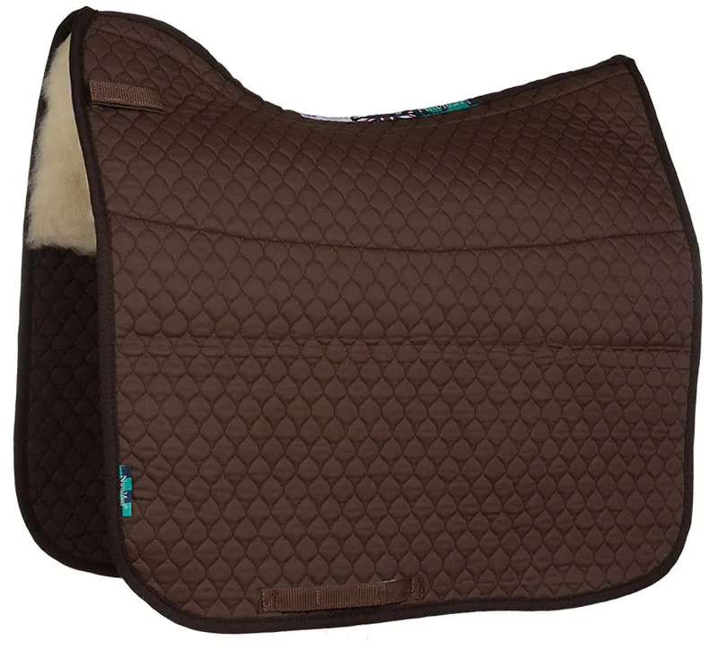 Griffin Nuumed Gullet Free Half Wool Dressage Saddlepad 