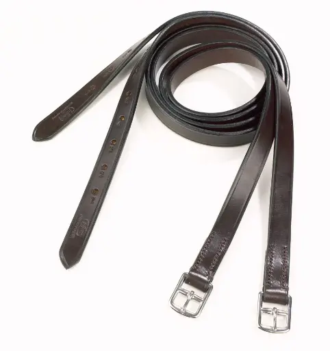 Jeffries Premium Showing Stirrup Leathers