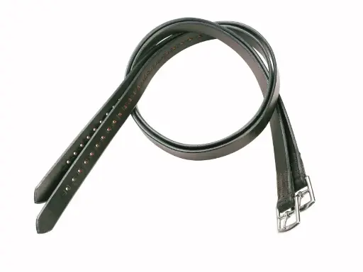 Jeffries Premium Half Hole Stirrup Leathers