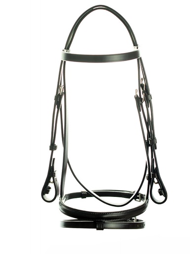 Dever Saddlery Classic Flash Bridle 