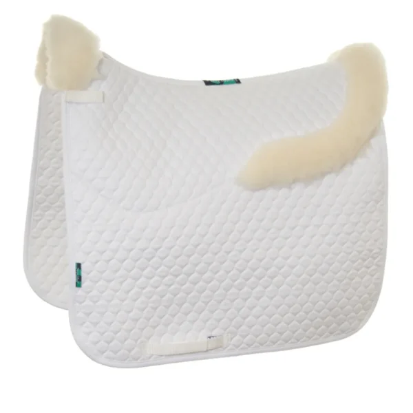 Griffin Nuumed Dressage Saddlepad with Wool Collars